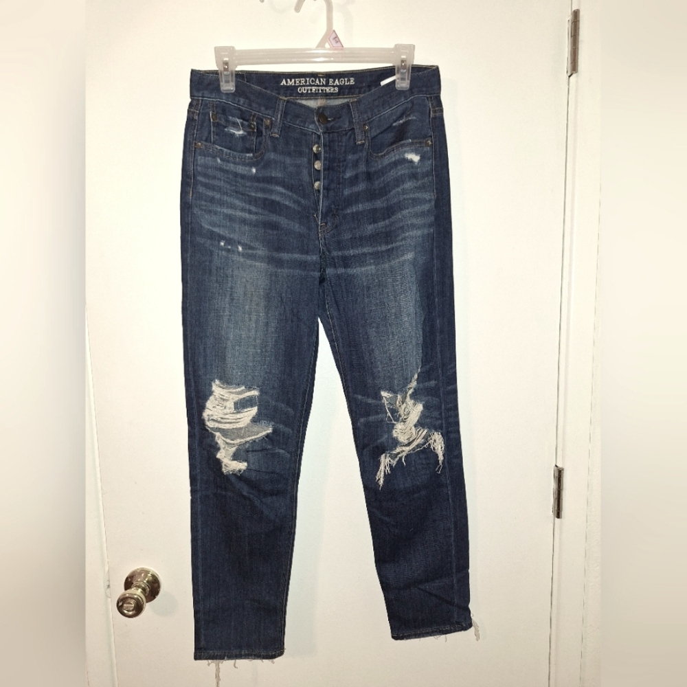 American eagle cropped jeans